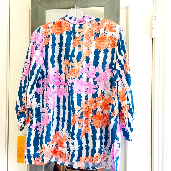 Ruby Rd Floral Blouse - Picture 6 of 9